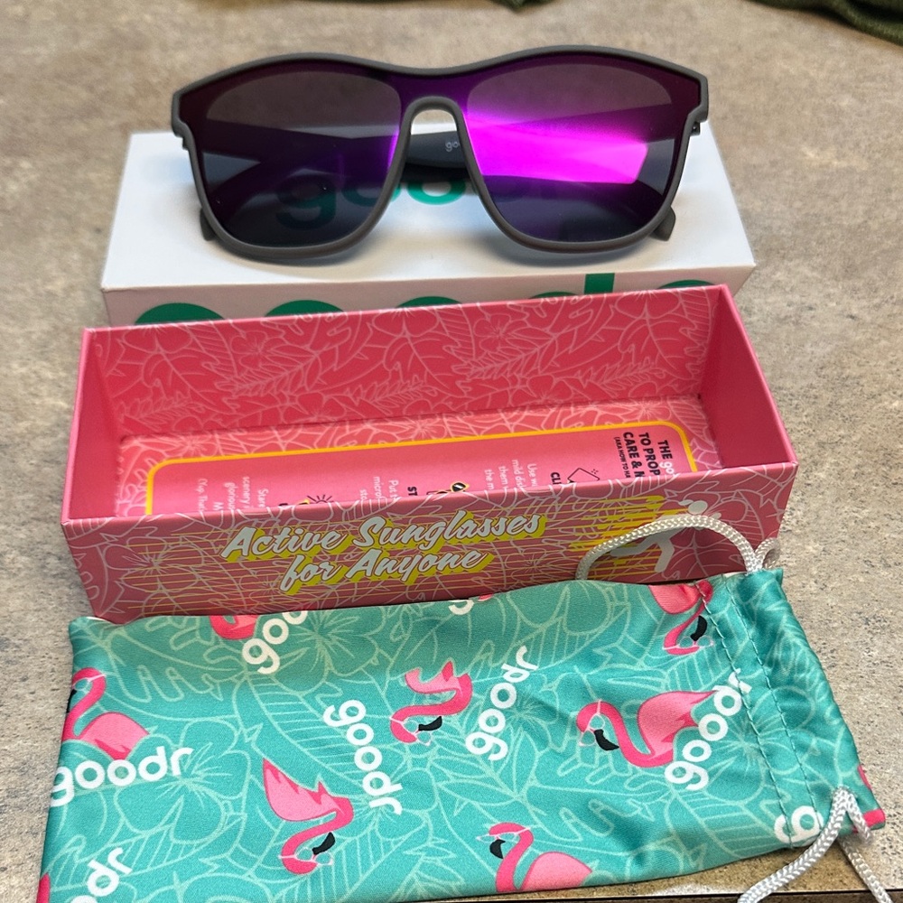 Goodr Gray Sunglasses
